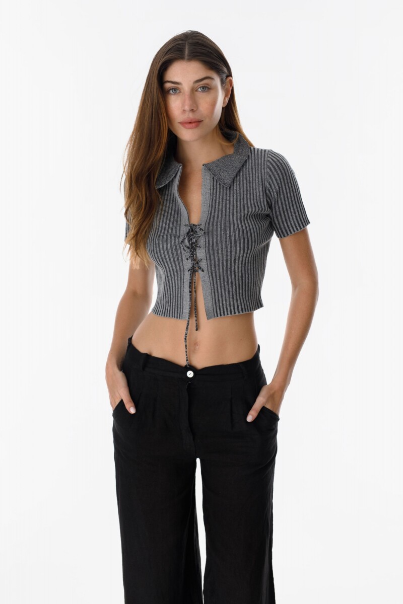 T-shirt Ribbon - Negro 