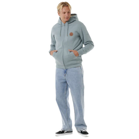 Canguro Rip Curl Icos Lined Celeste Gris