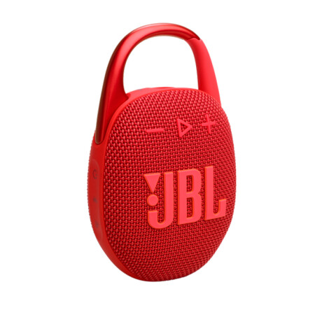 JBL Clip 5 - Altavoz - para uso portátil - inalámbrico - Bluetooth - controlado por aplicación - 7 vatios - rojo JBL Clip 5 - Altavoz - para uso portátil - inalámbrico - Bluetooth - controlado por aplicación - 7 vatios - rojo