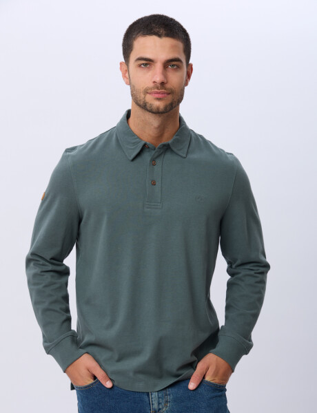 REMERA POLO JERSEY Verde
