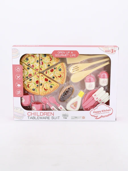 PIZZA Y ACCESORIOS ROSADO