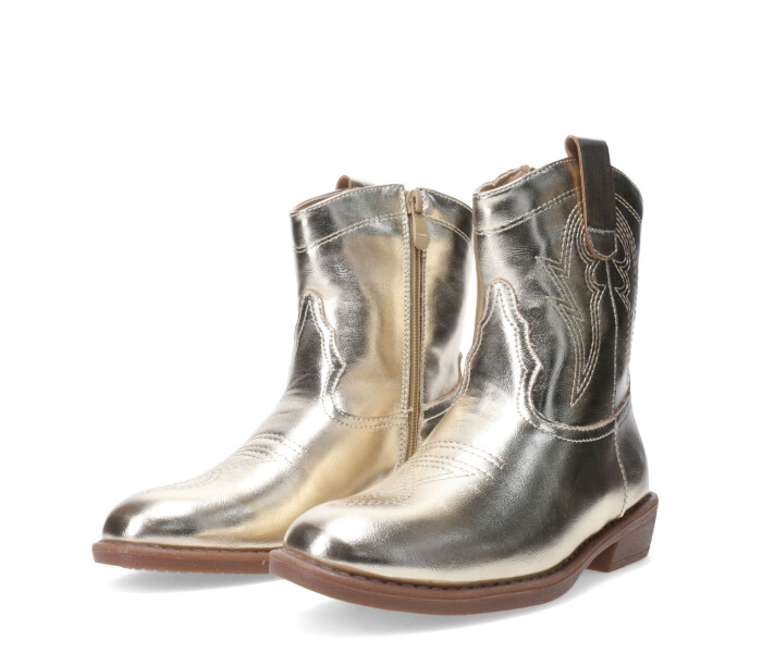 Botas de Niña MINI Miss Carol VIBER estilo tejana Dorado