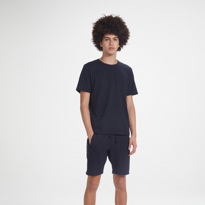 CAMISETA MM MASC AZUL ESCURO