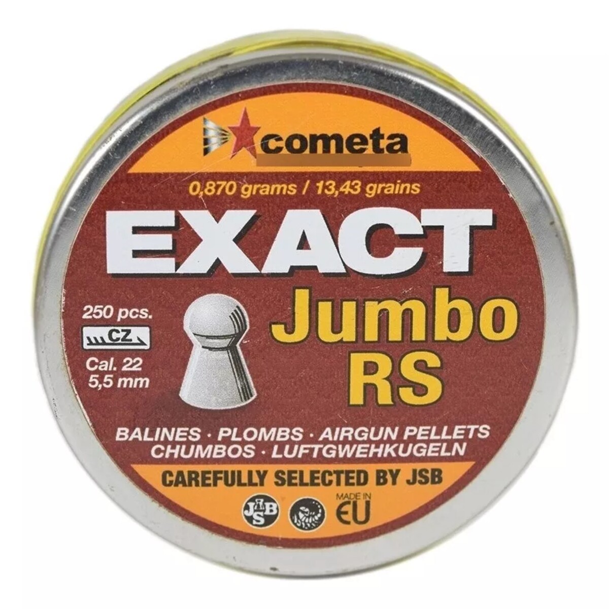 Chumbos Jsb Jumbo Exact RS Cal 5.5mm X250un 