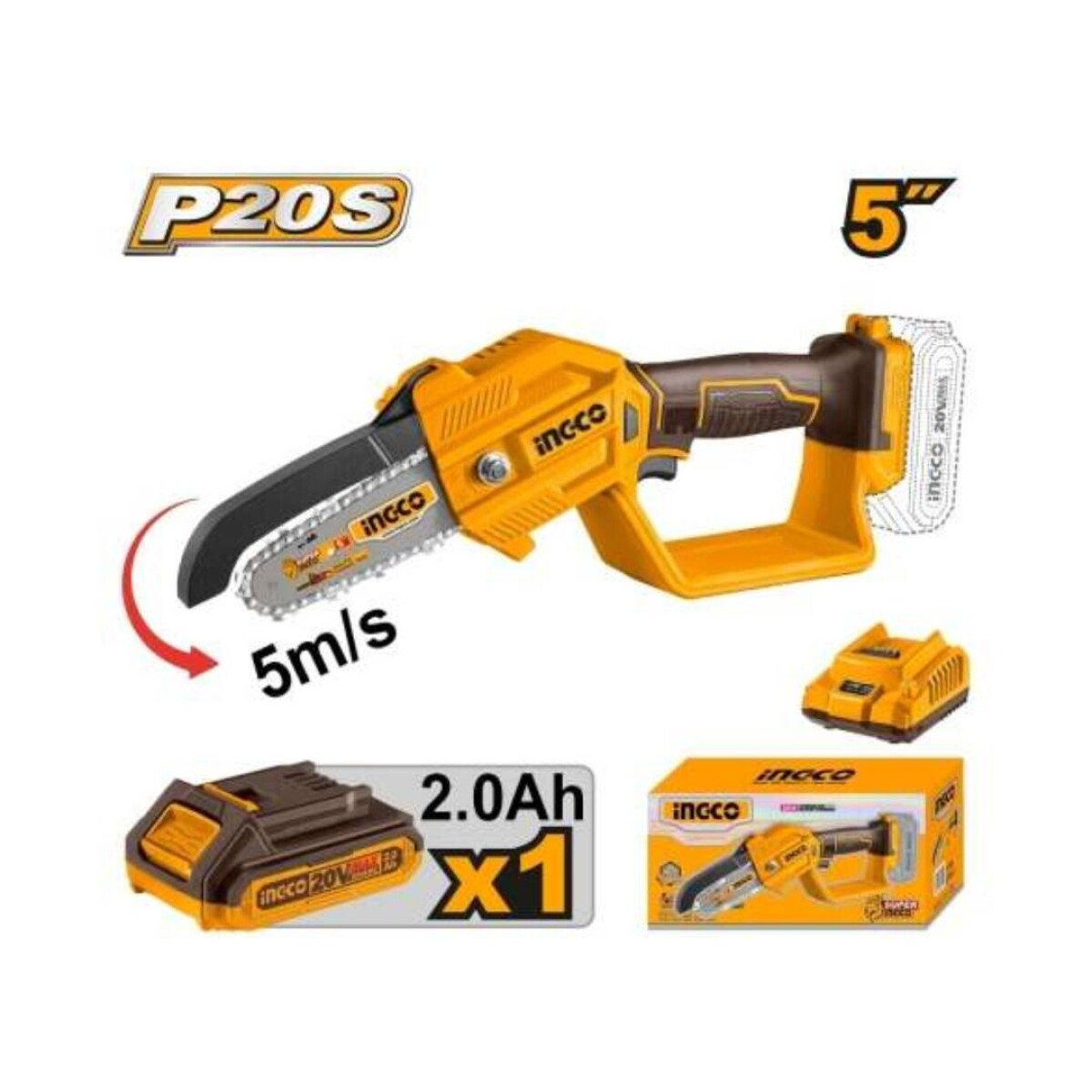 Mini Sierra INGCO CGSLI20581 - 20V 