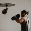 Bolsa Pera de Boxeo Everlast Elite 9x6" Negro y Dorado