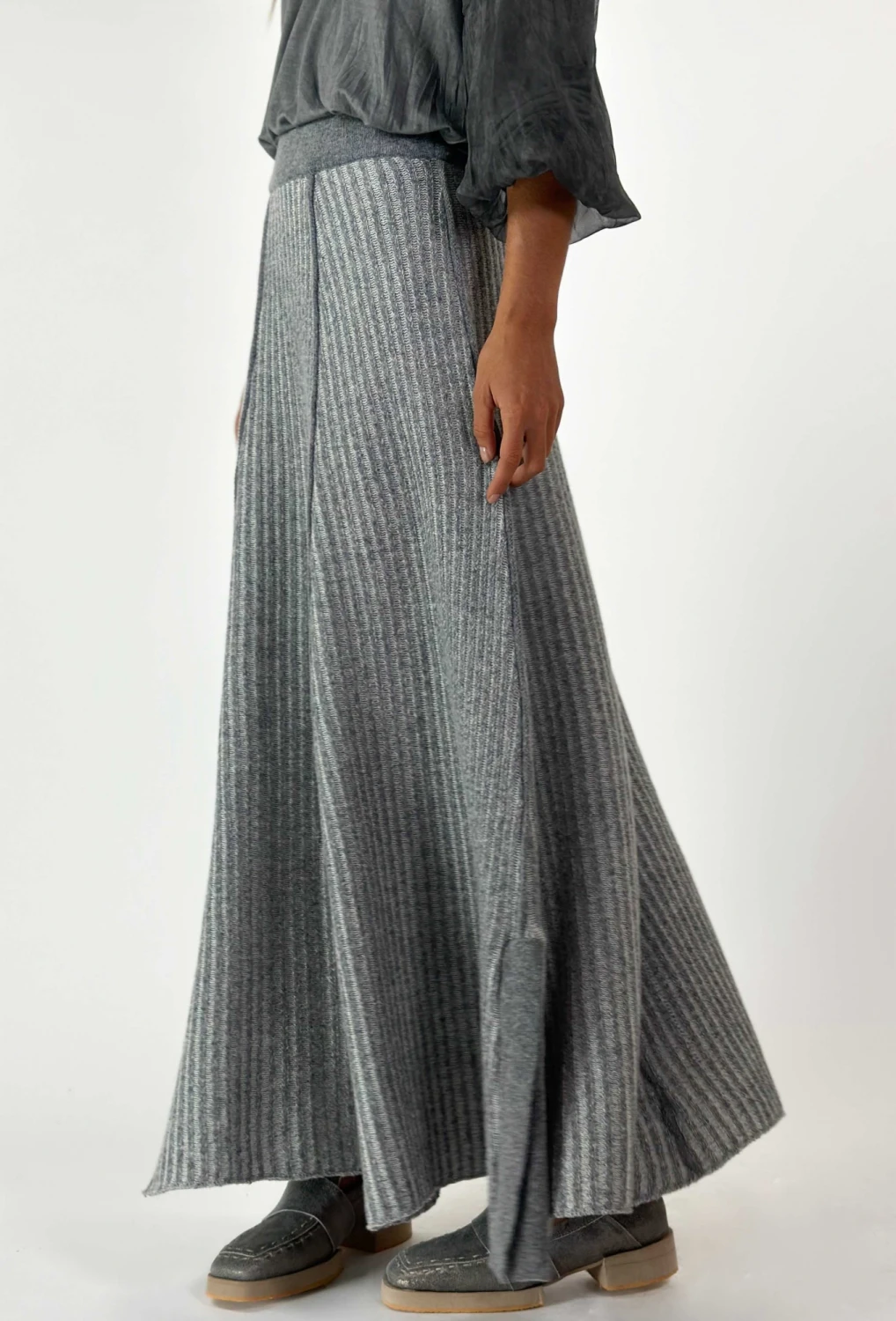 POLLERA LICIA gris s/m