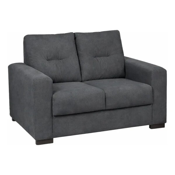 Sofá 2 cuerpos 1.35mts - Tela Pet Friendly Gris Sofá 2 cuerpos 1.35mts - Tela Pet Friendly Gris