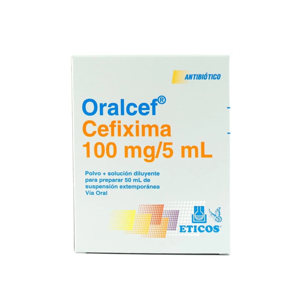 ORALCEF 100 MG. PVO.P/ SUSP. FRASCO X 50