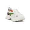 Vizzano Deportivo Casual Acordonado Femenino Blanco-naranja