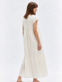 Vestido Vonina Caqui