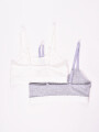 TOP TEEN PACK X 2 GRIS MELANGE M