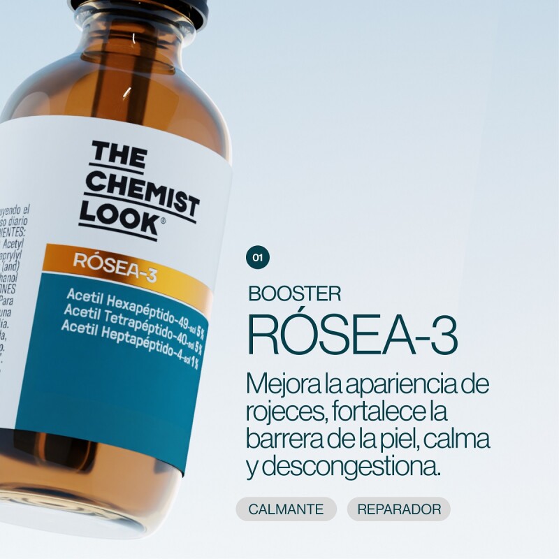 Sérum Booster Rosea-3 The Chemist Look 30 Ml. Sérum Booster Rosea-3 The Chemist Look 30 Ml.