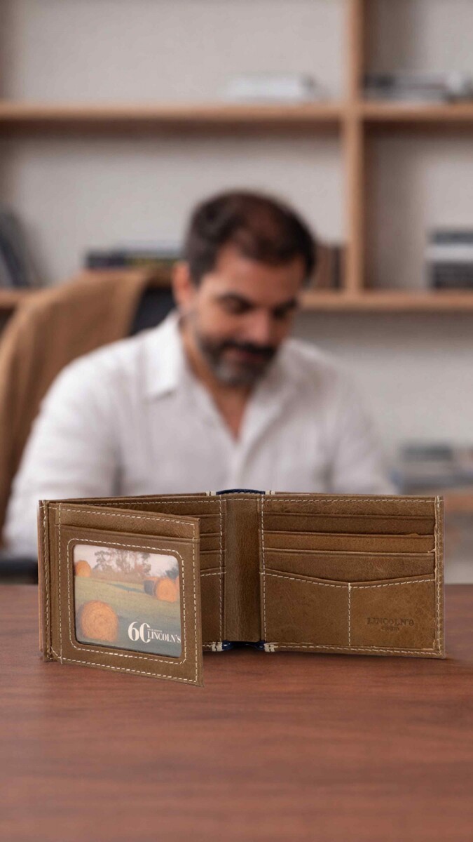 BILLETERA CUERO PERSEO - SUELA 