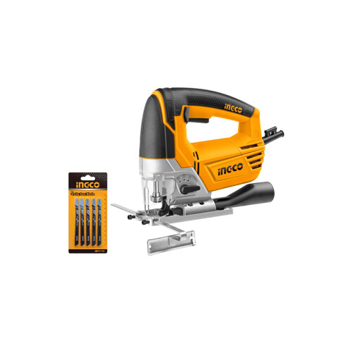 Sierra caladora de mano industrial 800W c/5 hojas ING0315