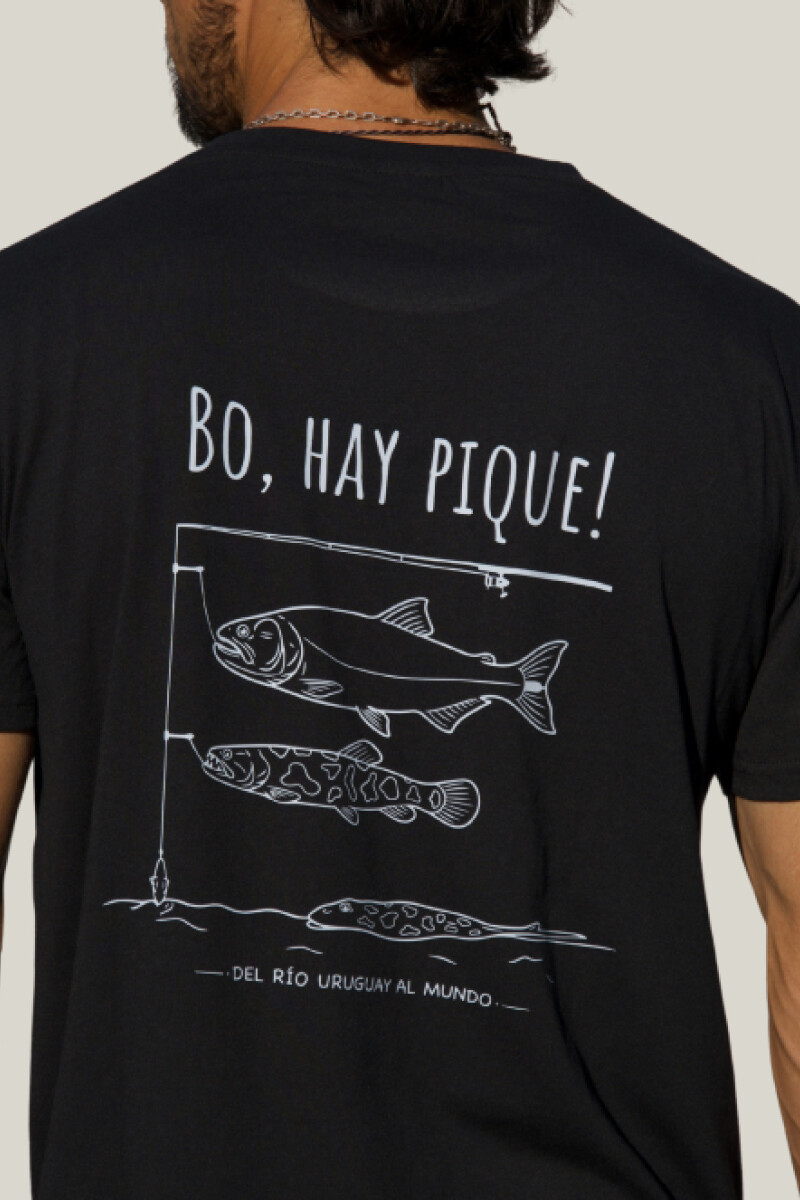 Camiseta Hay Pique Brixton Negra