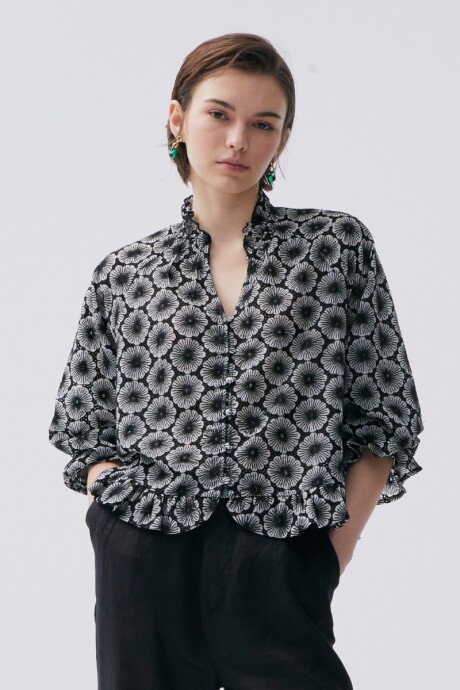 Blusa Azucena Negro