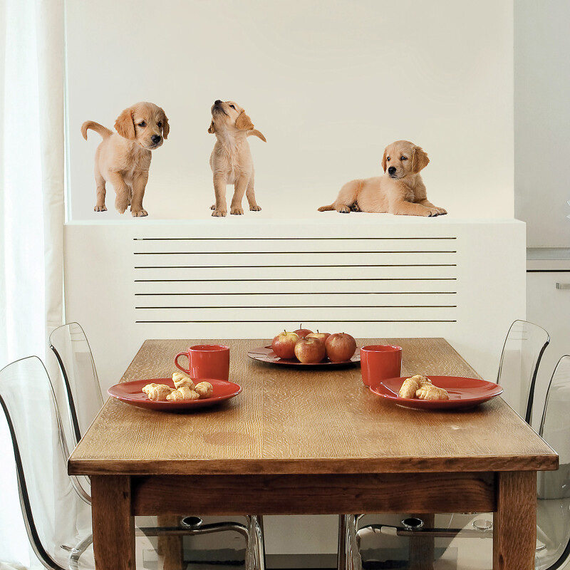 WALLPOPS PUPPIES WALL DECALS N/A