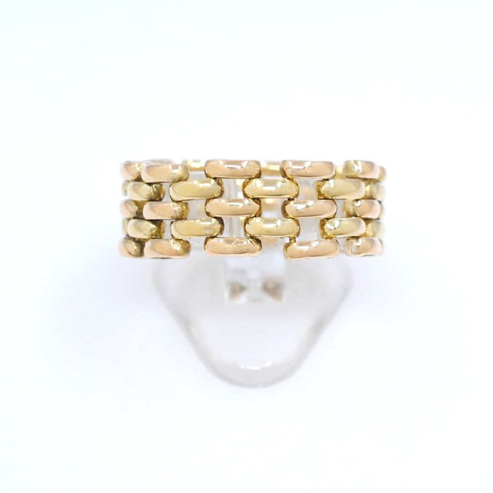 Anillo en oro 18k estilo panther 5 HILOS Anillo en oro 18k estilo panther 5 HILOS