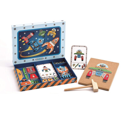 Space Tap Tap Juego de mesa creativo Djeco Space Tap Tap Juego de mesa creativo Djeco