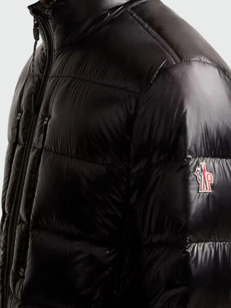 MONCLER - Campera Corta Orres Negro