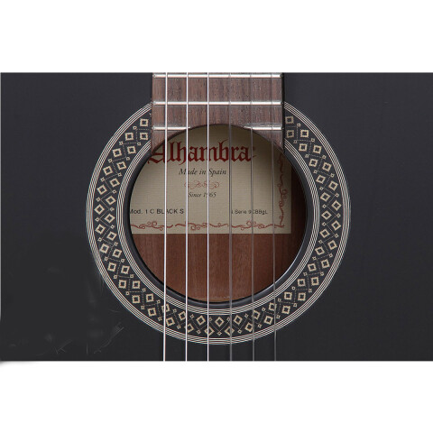 Guitarra clasica Alhambra 1C black satin Guitarra clasica Alhambra 1C black satin