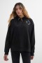 Hoodie con capucha NEGRO