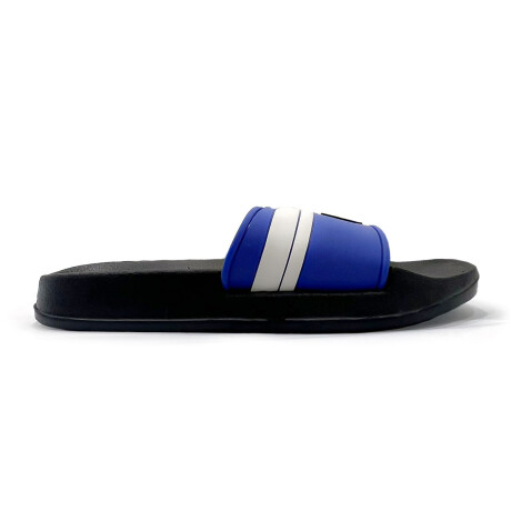 Chancletas Ocean Pacific Ojotas Unisex Playa Piscina Negro y Azul