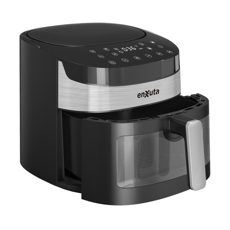 Freidora Sin Aceite Digital Enxuta 1800w Con Visor 6.5l Color Negro Freidora Sin Aceite Digital Enxuta 1800w Con Visor 6.5l Color Negro