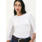 BLUSA ML FEM BRANCO