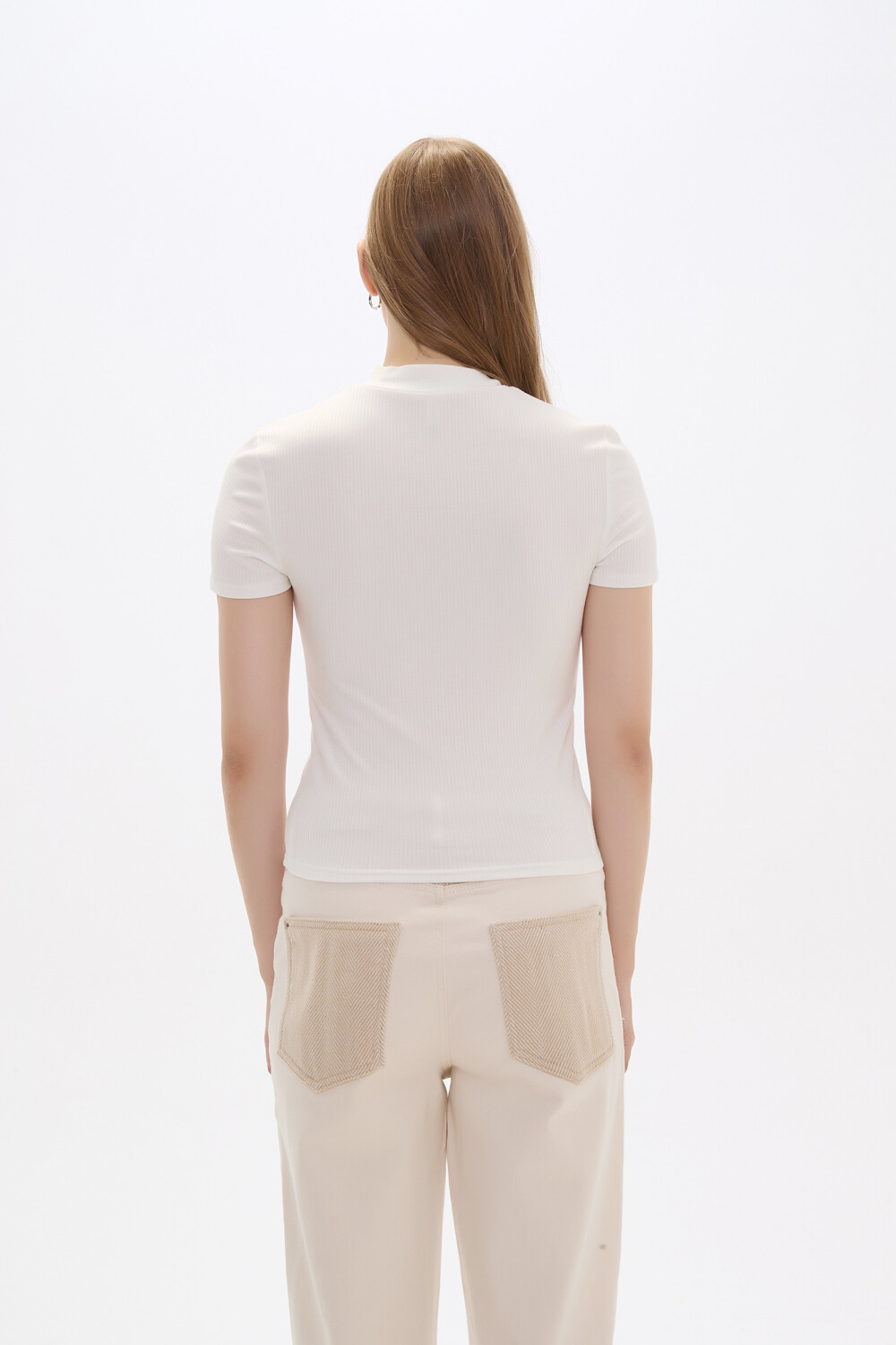 Remera Daly Marfil / Off White