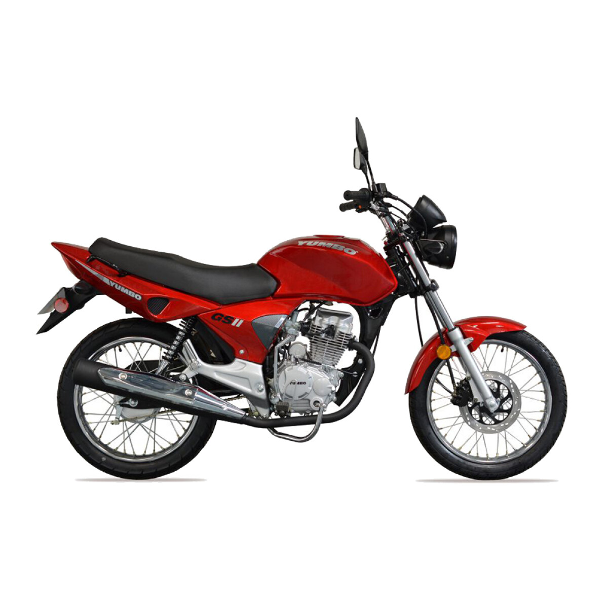 Moto Yumbo GS 125 II Leds - Rojo 