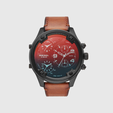 Reloj Diesel Fashion Cuero Marron 0