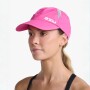 Run Cap - Unisex Fuchsia/white