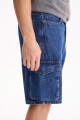 Bermuda De Jean Sidney Azul