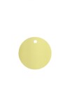 Tag circular liso AMARILLO
