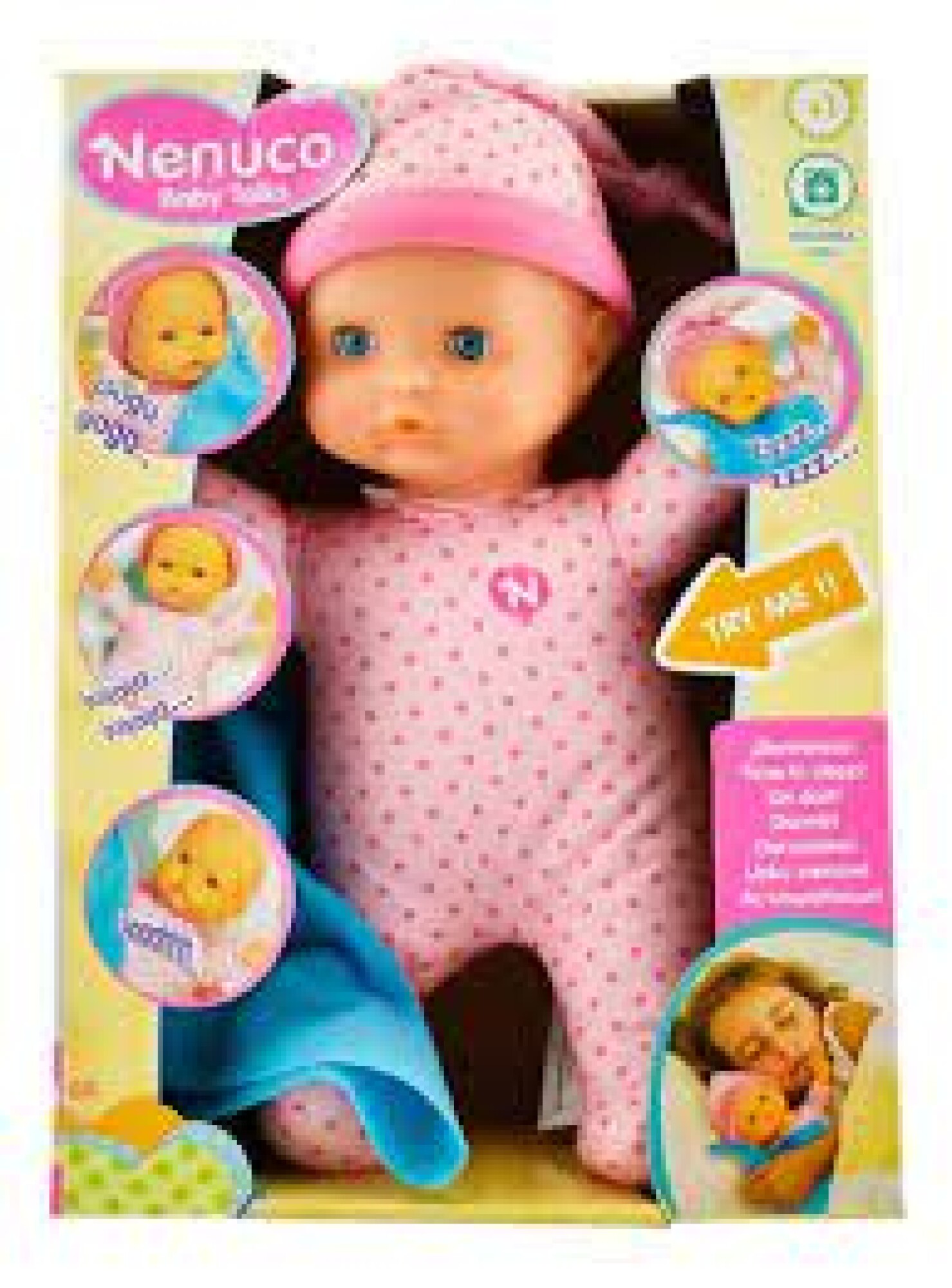 Nenuco con sales sonidos de bebe