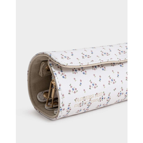 Portacosméticos Desplegable Estampado Flores