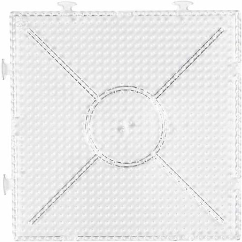 Perler Beads- Pack 2 tableros cuadrados encastrable Perler Beads- Pack 2 Tableros Cuadrados Encastrable