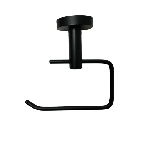 Portarollo negro mate sin tapa Milano Dmc Portarollo Negro Mate Sin Tapa Milano Dmc