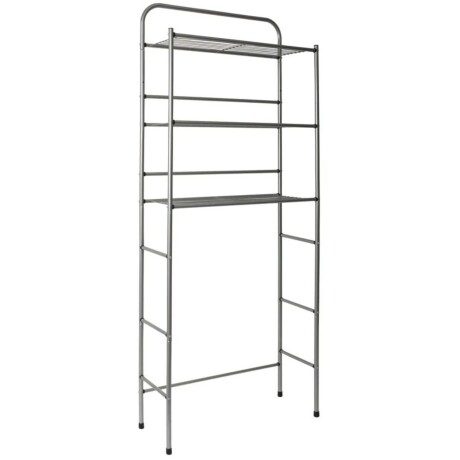 Mueble sobre inodoro Sensei D´Acqua 3 estantes Plateado
