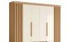Ropero 6 puertas 4 cajones - Doble Casal Beige