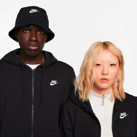 Abrigo Nike Sportswear Club Fleece de Mujer Negro