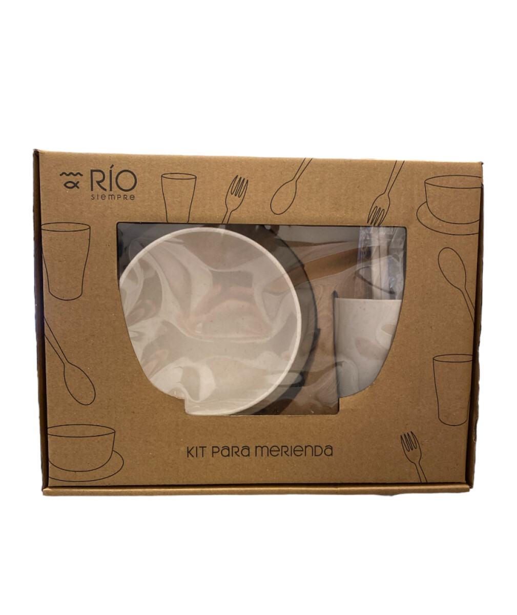 Kit para merienda Rio 5 piezas 