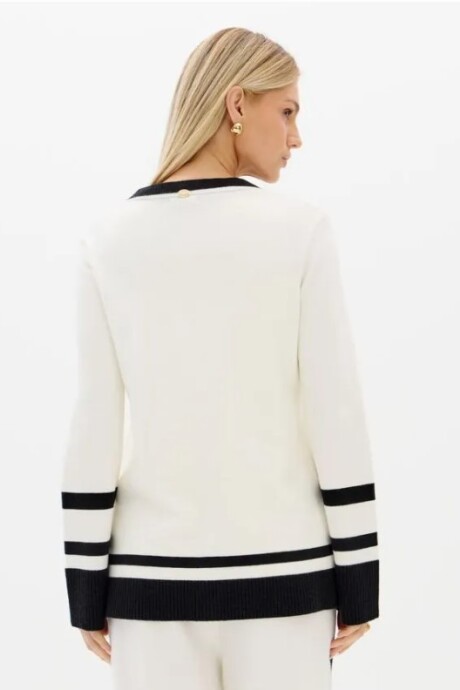 Cardigan Moorea Blanco