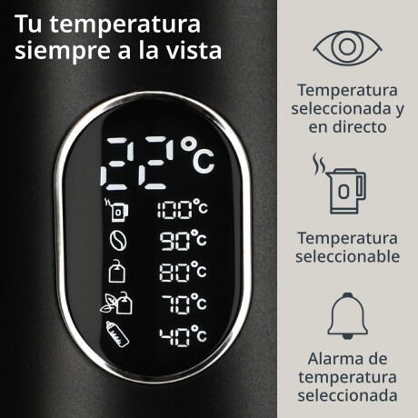 Jarra Eléctrica Negra ADE Jarra Eléctrica Negra ADE