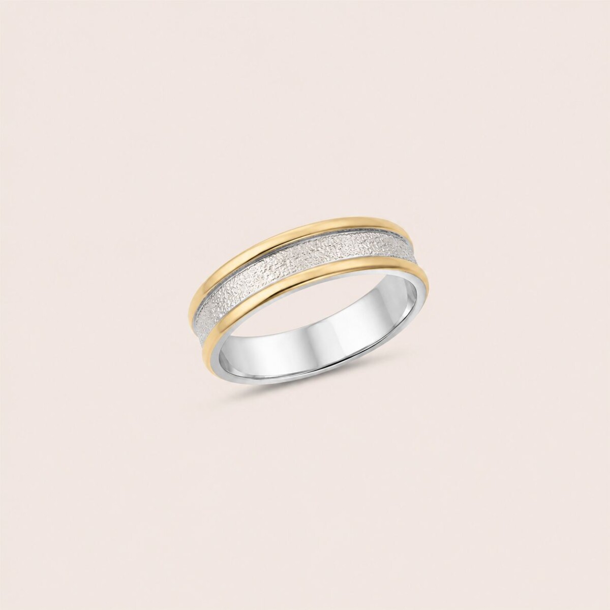 Anillo Sabbia N°1 - Plata y Oro 