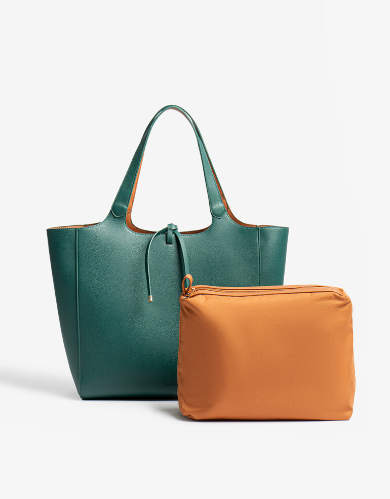 Shopper Shopper Reversible - Combinacion Bicolor