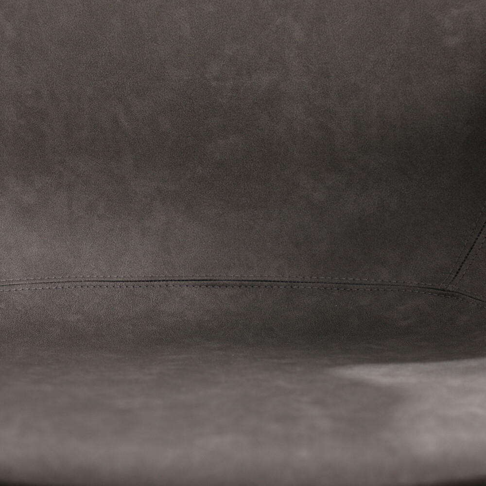 SILLA DE COMEDOR PU-Y-METAL GRIS ANTOLOGIA