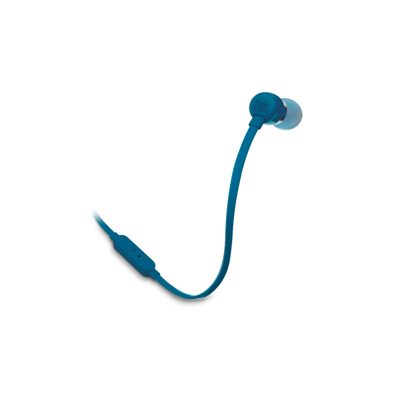Auriculares JBL TUNE 110 Azul con micrófono Auriculares JBL TUNE 110 Azul con micrófono
